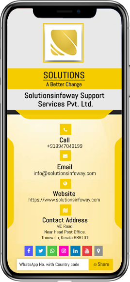 bisbundle.in image layout of digital business card